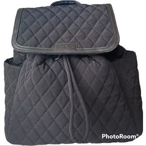 Vera Bradley Fashion Classic Black Quilted Backpack